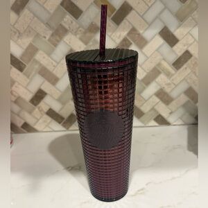 Starbucks 2022 New Fall Sangria Bling Berry Studded Tumbler Venti 24oz Cup